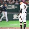 巨人　今季２度目の完封負け、連敗で勝率５割に逆戻り　１番・門脇の新オーダー不発、七回１死まで１人の走者も出せず