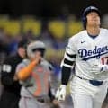 【データ】大谷翔平が死球で47試合連続出塁　ドジャース４位タイ記録、メジャー最長は84試合