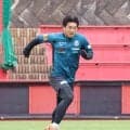 【Ｊ２札幌】ＤＦ浦上仁騎が１か月ぶりに全体練習に合流　右太もも肉離れから復帰し「パッション全開でやっていきたい」