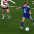 「ブラジル人のような日本人」なでしこFWの“衝撃ゴール”に海外ファンも驚愕！浜野まいかに「早くチェルシーに戻ってきて」「天才だ」
