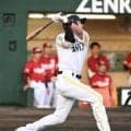 【ソフトバンク】柳田悠岐　楽天ドラ1に強烈な1発　北九州で10年ぶりに「久々に打てた」