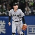 「忍者が巨人にもおる」「すごすぎる」巨人２３歳の超ファインプレーにＳＮＳ沸く　逆シングル好捕で併殺完成