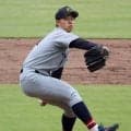 “準完全男”関大・米沢にＮＰＢ７球団熱視線　巨人・岸スカウト「直球、変化球にキレ」七回途中２失点も反省