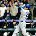 大谷翔平、球団3位タイの50試合連続出塁　9回右前打でベーブ・ルースに並ぶも…ド軍逆転負け