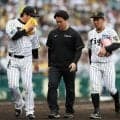 阪神　伊原陵人がアクシデントで緊急降板　トレーナーに付き添われベンチへ　二回に球速が約１０キロ落ち込む　今季ワースト４失点