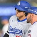 大谷翔平５２試合連続出塁　秋信守のアジア選手記録に並ぶ　球団２位にあと１　第２打席でボール気味の変化球を拾う技あり右前打　初回は今季初盗塁