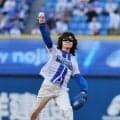 【DeNA】ハマスタに美声が響く　龍玄とし（Toshl）がミニライブ＆セレモニアルピッチ