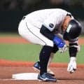 西武・桑原が初回に負傷交代　左足を痛めたか　三塁打放つも三塁の手前で失速　ベース上でしゃがみ込む