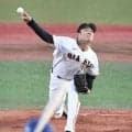 巨人・則本昂大がプロ１４年目で初安打　送りバントが三塁手の横をすり抜ける