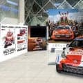 GAZOO Racingが名古屋のミッドランドスクエアで勝田貴元のWRC初優勝を記念したイベントを開催