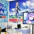 【競輪】ニコニコ超会議に福井けいりんブース　ＶＴｕｂｅｒ時風リンがお出迎え
