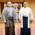 元宝富士と元北勝富士が引退相撲前に関取衆にあいさつ「マゲをもう切るのか。実感がない」
