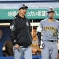 阪神・藤川監督「代走を告げに行っただけですよ、今日は」　八回に岡城への死球でベンチ飛び出すも「お互い様ですね」　森下への頭上通過の四球後は代走のポーズ