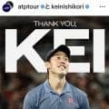 錦織圭、引退表明…ＡＴＰツアーが感謝とねぎらい「ＴＨＡＮＫ　ＹＯＵ，ＫＥＩ」　ファンも「あなたは誇りです」