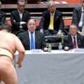 横審稽古総見　八角理事長が豊昇龍に注文　「（夏場所の）優勝候補の一番手だが、投げて勝つことを捨てて、地味でも寄り切りで勝たないと」