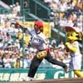 【阪神】フィギュア坂本花織が始球式「五輪と同じくらい緊張」満面の笑みでストライク投球