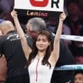 “世紀の一戦”に登場のラウンドガールが「娘ちゃんじゃん！」名捕手の長女がSNSで話題