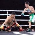 井上拓真-井岡一翔、４回終了時の採点は拓真が３－０でリード…ボクシング世界戦