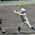 報徳の4番、チーム最多の3安打　ウェートトレーニングの効果実感