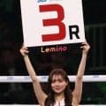 「おっ！？」父は元プロ野球選手　モデル美女が歴史的一戦のリングに登場　「凄い！」「超可愛いです」とざわつく