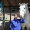 【今井千尋のばんえい日和】白い馬体の１Ｒキタサカエシンバは期待の３歳馬「競る形になれば巻き返しは可能」