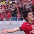 「日本人離れのパンチ力」浦和FWの“異次元キャノン砲”にファン衝撃！「上田綺世かよ」豪快すぎる恩返し弾に千葉GKは唖然