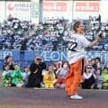 「リアルピース」がセレモニアルピッチ　5人組アイドル「益田投手に『風を感じてきて』と」