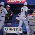 【阪神】「４割男」佐藤輝明、貫禄の２打席連続四球　打率.407は２打席終えて変化なし