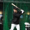 【ソフトバンク】柳田悠岐が死球後初の屋外フリー打撃　ウォーミングアップから元気な姿を見せる