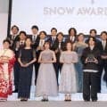 「同一人物信じられる？」雪上姿から一変、超絶「可愛い」ドレス姿で登場の金メダリストに会場どよめく【スノーアワード】