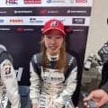 女性初の２度目の表彰台となった小山、首位も快走し「えっトップ？　トップって何だっけ」