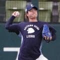 【パパの絵】西武甲斐野央「100点。最近１歳の娘が寝る時に布団かけてあげてジーンとします」