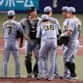 【阪神】伏見寅威「僕は本当に門別に期待している」高校後輩の門別啓人と初コンビも悔しい黒星