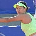  内島萌夏 強行出場も予選敗退 