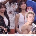 「即、フォローさせて頂きました！」井上尚弥の世紀の一戦を彩った元看護師ラウンドガール、ショートカット美女にネット注目「ダメだよ　選手たちより目立ってしまっては」