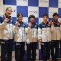 【バドミントン】女子ユーバー杯銅メダルの日本が帰国　シングルス宮崎友花「すごく悔しい」