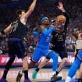 圧倒的不利でも怯まず…王者サンダーとの準決勝へ、八村塁・リーブスらレイカーズが闘志燃やす