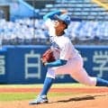 プロ注目の青学大・鈴木泰成、OB中日中西からの「頑張って」に奮起　最速151キロ投げきった
