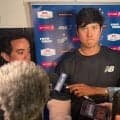 大谷翔平、村上の活躍は「素晴らしい」　日本勢にエールもニヤリ「ドジャースとやってる時以外は…」