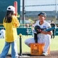 【阪神】掛布OB会長、桧山同副会長らが甲子園で野球教室　「グラウンドの感触を楽しんで」