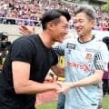 【Ｊ３福島】カズは前半２２分で交代…地元・静岡で会場からは拍手…交代６分後に藤枝が先制点