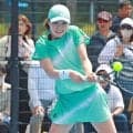  19歳木下晴結 日本勢対決制し初の8強 