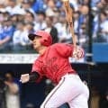 広島・菊池　Ｖ１号３ラン！１０得点の大勝劇呼んだ　新人から１５年連続弾　新井監督「キクの先制３ランが本当に大きかった」
