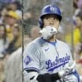 大谷翔平、一回の打席は空振り三振　ストライク２球見送った後、決め球捉えられず　自己ワースト更新２５打席連続無安打　打率は２割３分台に