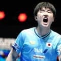 日本男子 2大会ぶりのメダル確定！ 張本智和がエース対決を制しドイツにリベンジ果たす【世界卓球】