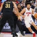 ピストンズがホームでキャブスに連勝…カニングハムが25得点10アシスト、ハリスも21得点の活躍