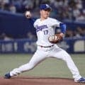 【中日】柳裕也がプレーボールから６者連続三振の球団記録　98年川上憲伸に並び球団２人目