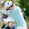 菅楓華、まさかの池ポチャ２発…　髙橋彩華らも池に　史上最短９８Ｙパー３で池ポチャ連発