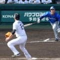【DeNA】先発の篠木健太郎、プロ初安打　記念球はベンチへ送られる