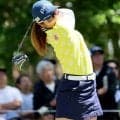 佐久間朱莉はツアー自己ワースト「８１」　２４位に後退も「ぶち切れずに、何やってるんだろう」とメンタルコントロール